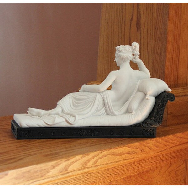 Paulina Borghese Sculpture By Antonio Canova Replica Napoleon Sister