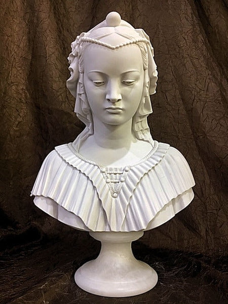Angelica Maria Bust Statue painting of Madonna by Fra Filippo Lippi