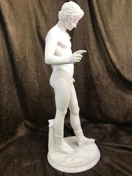 Sculpture Narcissus Statue Pompeii Replica Dionysus Dionysos Nude