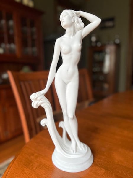 Mademoiselle Modele Female Nude Statue Sensual Marble Statues Women