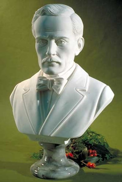 Puccini Giacomo Portrait Bust Sculpture