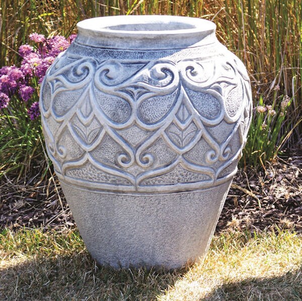 Planters Turkish Urns Bali vases garden ornamental decorative outdoor ornate cement
