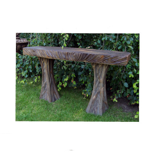 banyan cast stone garden console table tree style serving table