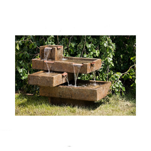 Inspired by the revolutionary design movement that reshaped modern architecture the Bauhaus Fountain