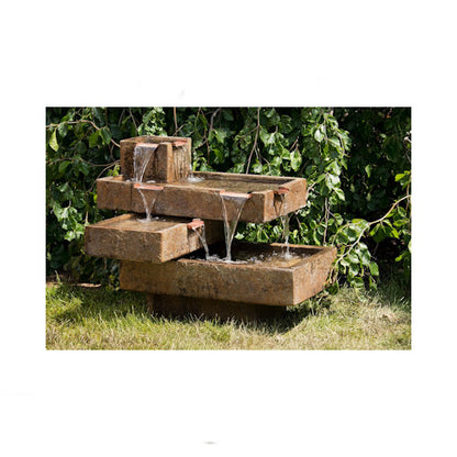 Inspired by the revolutionary design movement that reshaped modern architecture the Bauhaus Fountain