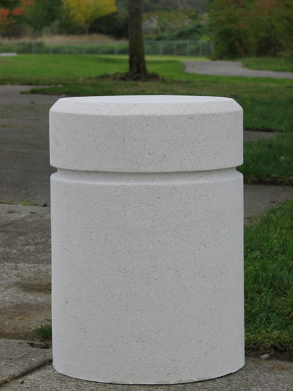 Bayview architectural bollard for commercial properties for plazas and streetscapes