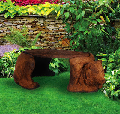 Bear Garden Bench Large Outdoor Cast Stone Seating