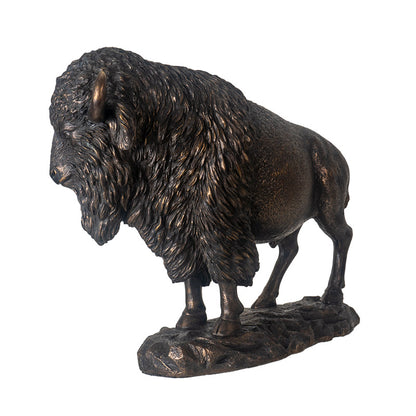 Buffalo Bison Statue Majestic Symbol of the American Plains Bronze Sculpture Decorative