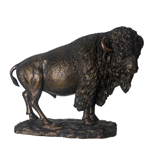 Bison Statue Majestic Symbol of the American Plains