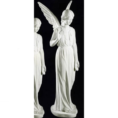 Life Size Marble Memorial Angel Statue - Life-Size Sculpture Without Wings