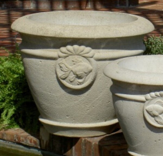 Concrete Planter for outdoors - Goldfish design - Two available sizes