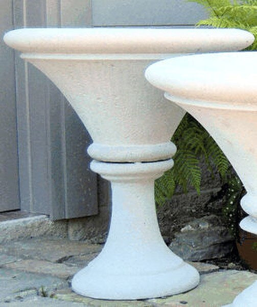 Buchanan Tall Vase Minimalism Styling Concrete Planter