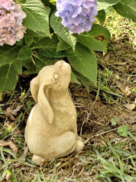 Brookfield Garden Bunnies—Cast Stone Rabbits for Outdoors | Statue.com