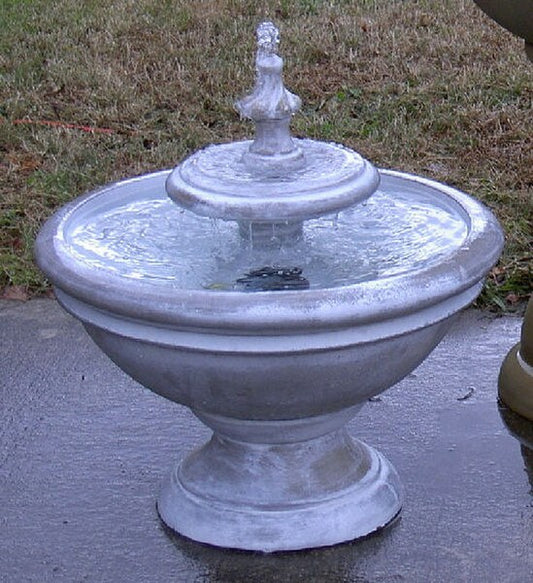 Short Winston Fountain With Tiny Tier