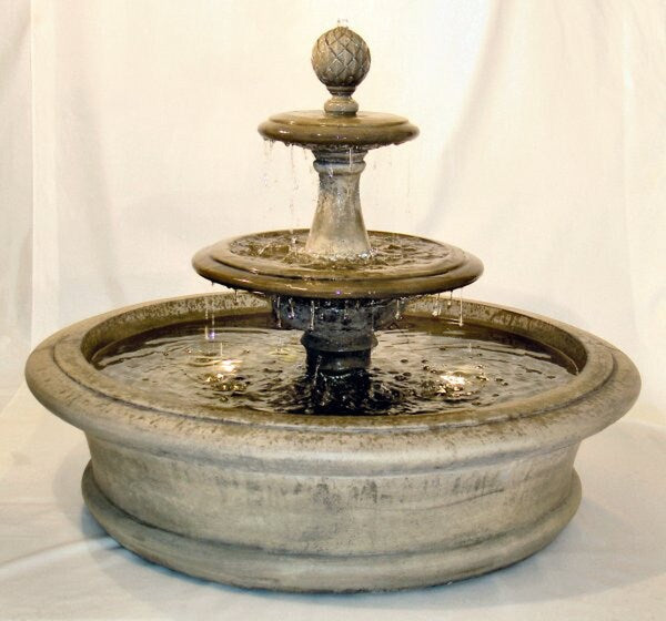 Fairfield Fountain With Tiers topped by a Finial Artichoke