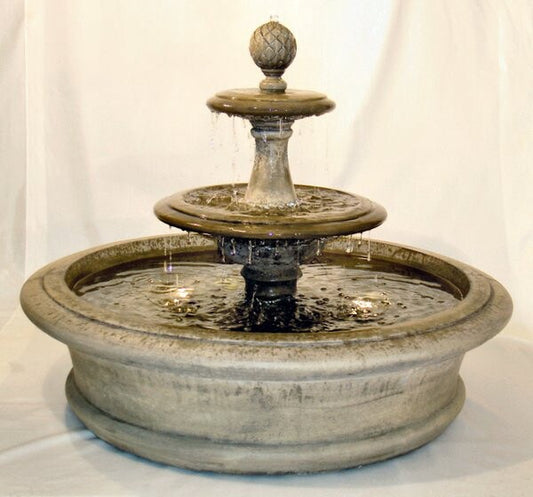 Fairfield Fountain With Tiers topped by a Finial Artichoke