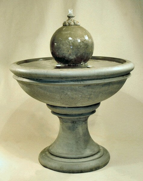 Russell Fountain With Decorative Spouting Water Sphere