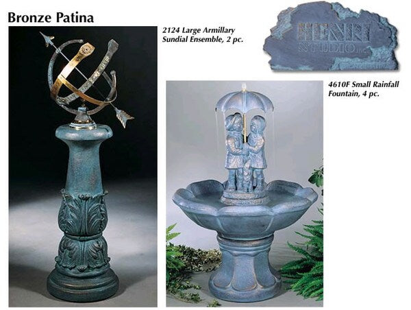 Henri Studio Color Sample - Bronze Patina
