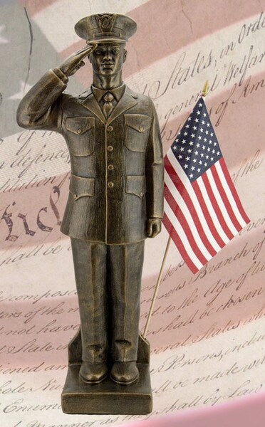 Coast Guard Soldier African American Statue Hero Military Memorials