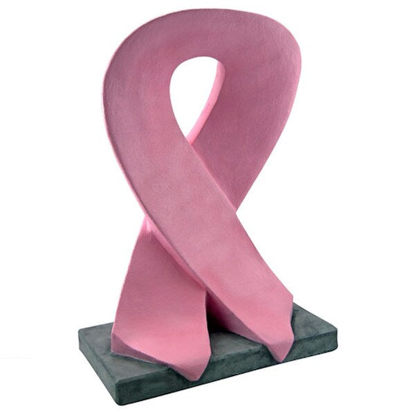 Sculpture symbol of hope and solidarity in the fight against breast cancer