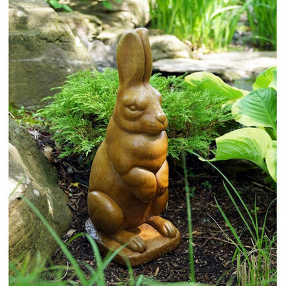 Cement Rabbit English Hare Garden Sculpture Traditional Statue Large