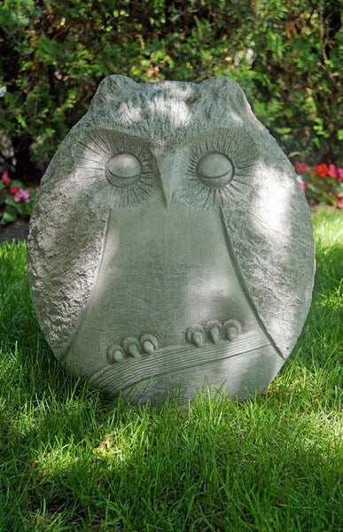 Hoot the Owl Whimsical Garden Statue Henri Studio New Sculptures