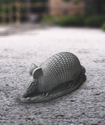 Armadillo Cement Garden Statue High-end Sculpture Animal Decor
