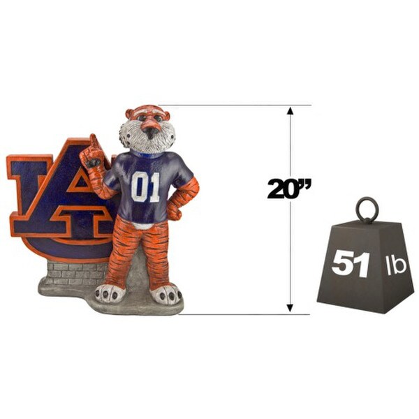 Auburn University "Aubie the Tiger" College Mascot | Choose a Color
