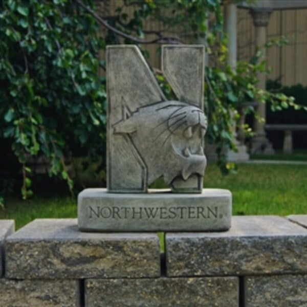 Northwestern "N Cat" College Mascot | Choose a Color