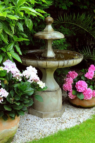 Plateau Fountain Contemporary to Classical Water Art Modern Styling
