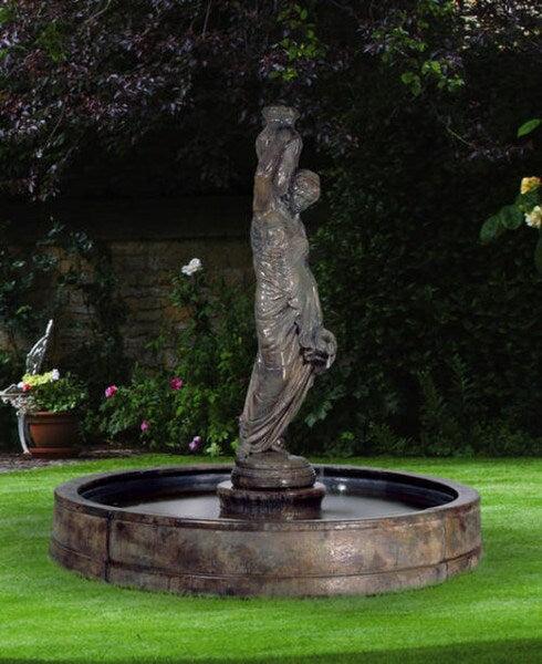 Rebecca at the Well In Valencia Pool Fountain Garden Decor