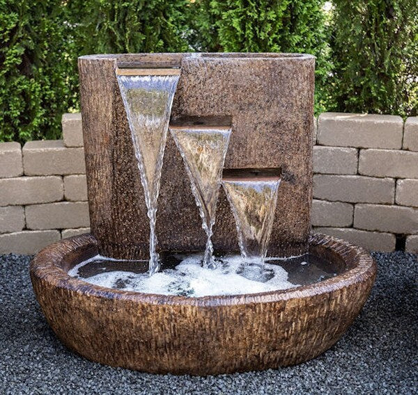Immerse yourself in the captivating beauty of our Adobe Springs Fountain