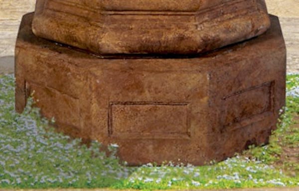 Riser Platform for Lion fountain or Statuary Optional Pedestal Art