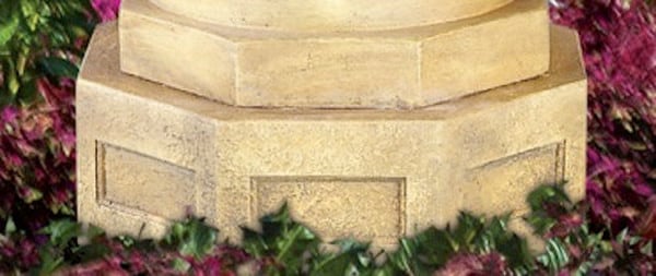 Riser Platform for Lion fountain or Statuary Optional Pedestal Stone