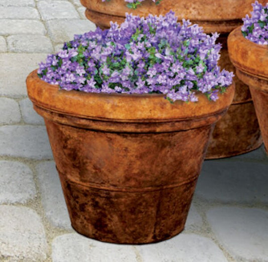 Simple Italian Palm Pot garden vase cement planters architectural