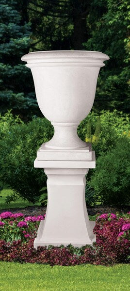Orlando Vase and the stunning Avanti Pedestal Sculptural focal point