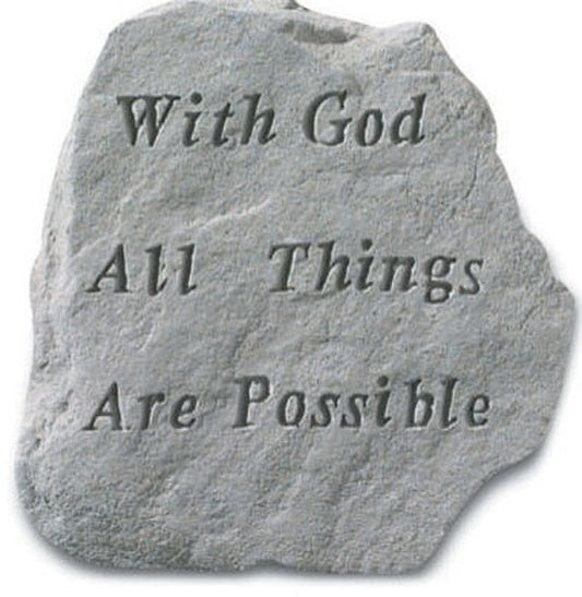 With God All Things Are Possible