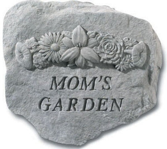 Concrete Stepping Stone for Mom's Garden - Made of solid cement