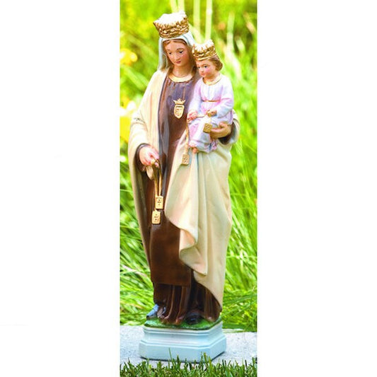 Lady Of Mount Carmel Sculpture