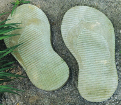 Flip Flop Stepping Stones Pair