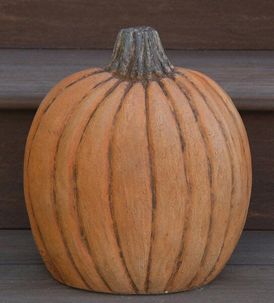 Pumpkin Cement Statue Thanksgiving Harvest Replicas Reproduction