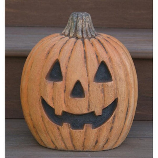 Halloween Carved Pumpkin Cement Statue reusable decoration sculpture