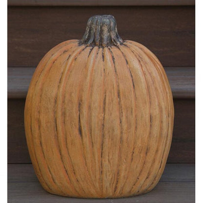 Pumpkin Cement Statue Thanksgiving Harvest Bulk Display Reuseable