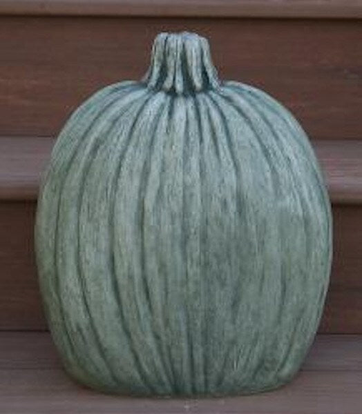 Pumpkin Cement Statue Replica Reproduction Display Garden Sculptures
