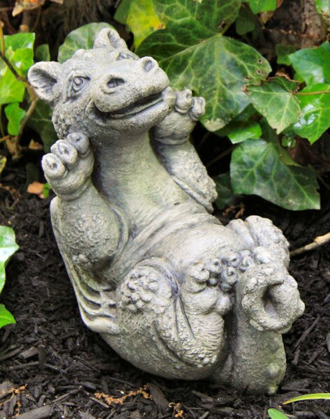 Little Dragon Flip Sculpture Massarelli Statuary