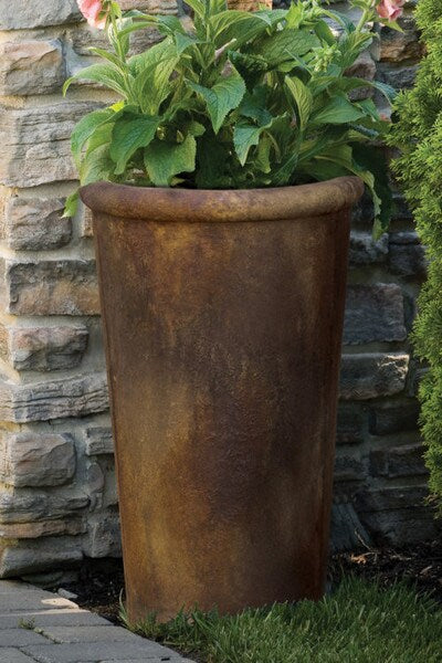 Urn Pagnani large Garden Vase Sculpture Cement Accent heavy