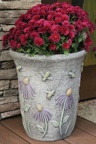 Honeybee Garden Planter Cement