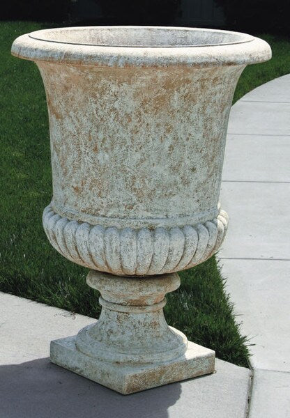 Classical Clairisse Vase Urn Sculpture Heavy Duty Cement Stone