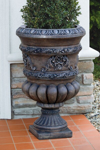Constantine Urn in Cast Concrete Planter Large Size Decorative Art