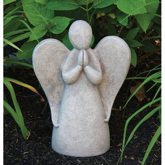 Contemporary Angel Cement Praying minimalist design Simple Form Art